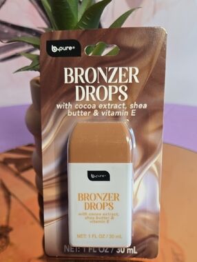 b.pure Bronzer Drops Liquid Bronzer — Warm Tan
